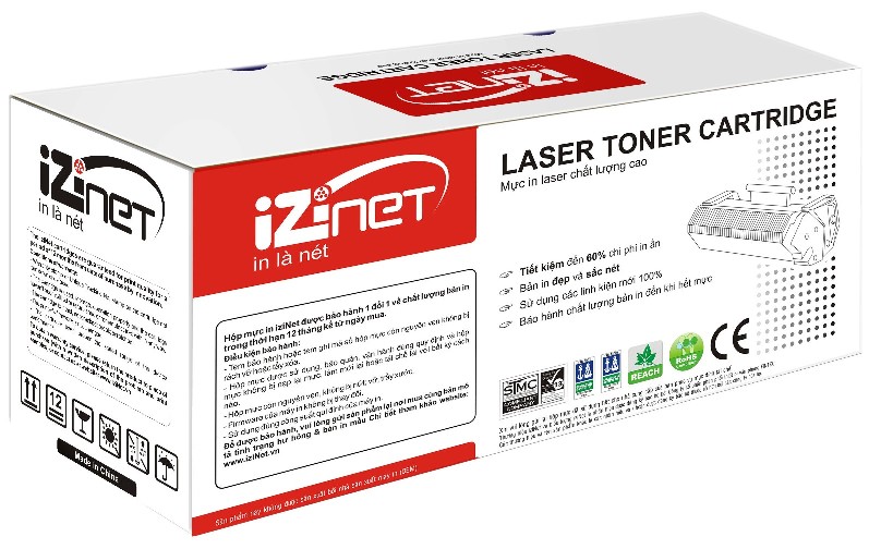 Mực IziNet HP 38A Black LaserJet Toner Cartridge